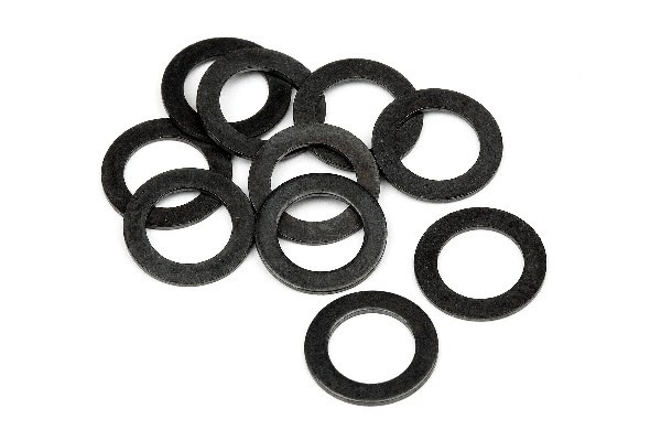 Washer 5.2X8X0.5Mm (10Pcs) i gruppen LEKER, BARN OG BABY / Radiostyrt / Reservedeler & Ekstra tilbehør / HPI / Skruer/Fester / Skiver hos TP E-commerce Nordic AB (A02368)