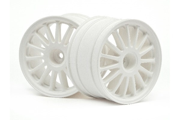 WR8 Tarmac-hjul hvit (2,2 tommer/57X35 mm/2 stk.) i gruppen LEKER, BARN OG BABY / Radiostyrt / Reservedeler & Ekstra tilbehør / HPI / Felger / Offroad hos TP E-commerce Nordic AB (A02392)