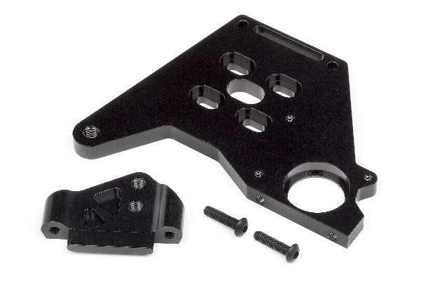 Motor Mount Set (Black) i gruppen LEKER, BARN OG BABY / Radiostyrt / Reservedeler & Ekstra tilbehør / HPI / Reservedeler & Tuning / Chassideler hos TP E-commerce Nordic AB (A02417)