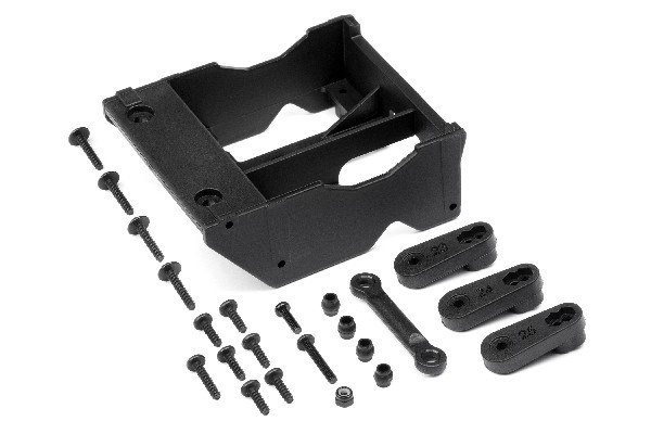 Steering Servo Mount Set i gruppen LEKER, BARN OG BABY / Radiostyrt / Reservedeler & Ekstra tilbehør / HPI / Reservedeler & Tuning / Chassideler hos TP E-commerce Nordic AB (A02424)