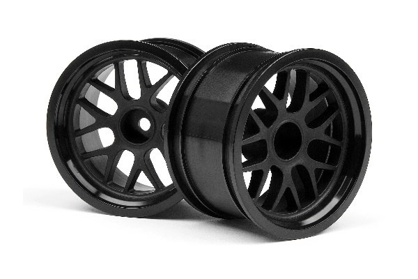 BBS eikehjul 48X31mm svart (9mm Offset/2stk) i gruppen LEKER, BARN OG BABY / Radiostyrt / Reservedeler & Ekstra tilbehør / HPI / Felger / Onroad hos TP E-commerce Nordic AB (A02442)