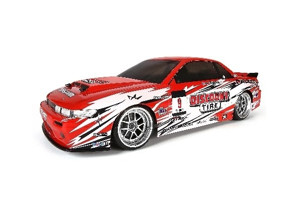 Nissan S13 karosseri (200Mm) i gruppen LEKER, BARN OG BABY / Radiostyrt / Reservedeler & Ekstra tilbehør / HPI / Karosseri & Tilbehør / Onroad Karosseri (Gjennomsiktig) hos TP E-commerce Nordic AB (A02451)