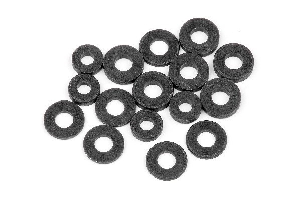 Avstandsstykkesett i plast i gruppen LEKER, BARN OG BABY / Radiostyrt / Reservedeler & Ekstra tilbehør / HPI / Reservedeler & Tuning / Støtdempere hos TP E-commerce Nordic AB (A02463)