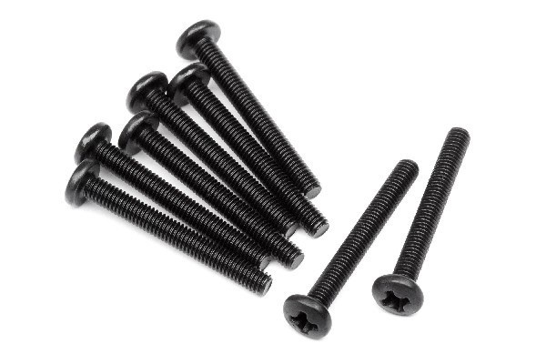 Binderhodeskrue M3X25Mm (8 stk.) i gruppen LEKER, BARN OG BABY / Radiostyrt / Reservedeler & Ekstra tilbehør / HPI / Skruer/Fester / Skruer hos TP E-commerce Nordic AB (A02482)