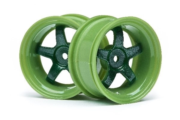 Work Meister S1 Wheel Green (6Mm Offset/2Pcs) i gruppen LEKER, BARN OG BABY / Radiostyrt / Reservedeler & Ekstra tilbehør / HPI / Felger / Onroad hos TP E-commerce Nordic AB (A02494)