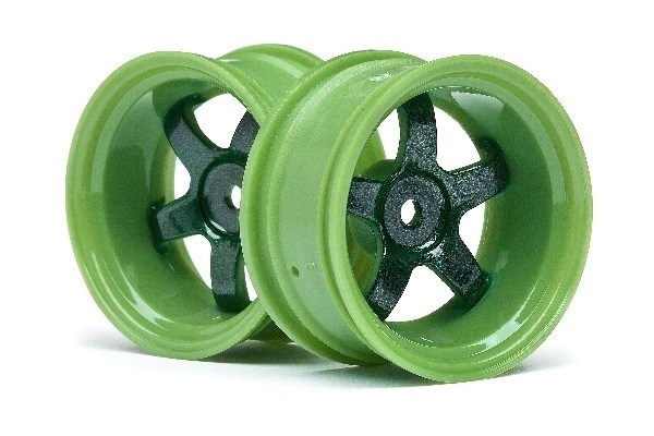 Work Meister S1 Wheel Green (9Mm Offset/2Pcs) i gruppen LEKER, BARN OG BABY / Radiostyrt / Reservedeler & Ekstra tilbehør / HPI / Felger / Onroad hos TP E-commerce Nordic AB (A02497)