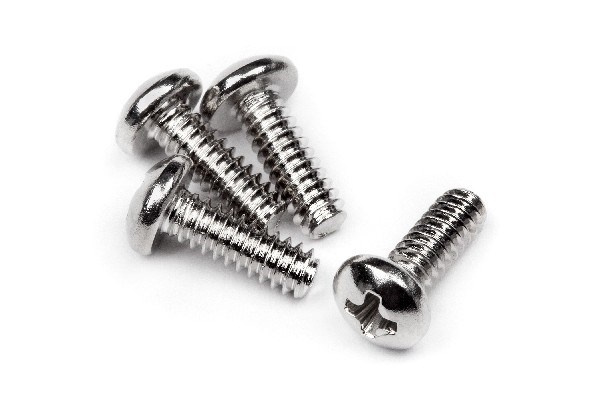 Knapphodeskrue 4-40X8Mm (4 stk.) i gruppen LEKER, BARN OG BABY / Radiostyrt / Reservedeler & Ekstra tilbehør / HPI / Skruer/Fester / Skruer hos TP E-commerce Nordic AB (A02505)