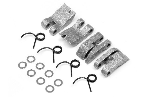 Aluminum Quadra Clutch Shoe/Spring Set i gruppen LEKER, BARN OG BABY / Radiostyrt / Reservedeler & Ekstra tilbehør / HPI / Motorer / Bensinmotorer Reservedeler hos TP E-commerce Nordic AB (A02516)