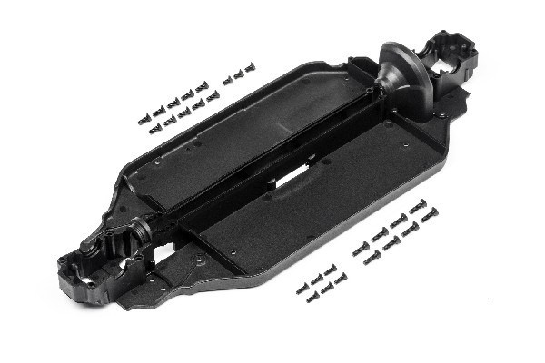 Hovedchassis i gruppen LEKER, BARN OG BABY / Radiostyrt / Reservedeler & Ekstra tilbehør / HPI / Reservedeler & Tuning / Chassideler hos TP E-commerce Nordic AB (A02565)