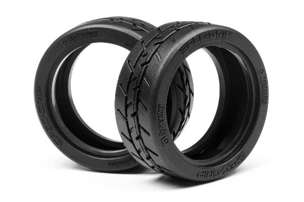 Spec-Grip Tire 26Mm (K Compound/2Pcs) i gruppen LEKER, BARN OG BABY / Radiostyrt / Reservedeler & Ekstra tilbehør / HPI / Dekk / Onroad hos TP E-commerce Nordic AB (A02587)