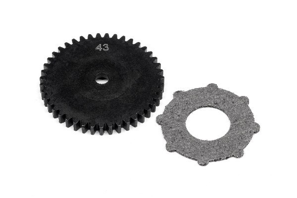 Heavy Duty Spur Gear 43Tx5Mm i gruppen LEKER, BARN OG BABY / Radiostyrt / Reservedeler & Ekstra tilbehør / HPI / Reservedeler & Tuning / Drev hos TP E-commerce Nordic AB (A02619)