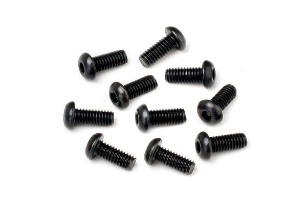 Button Head Screw M2.5X6Mm (Hex Socket/10Pcs) i gruppen LEKER, BARN OG BABY / Radiostyrt / Reservedeler & Ekstra tilbehør / HPI / Skruer/Fester / Skruer hos TP E-commerce Nordic AB (A02627)