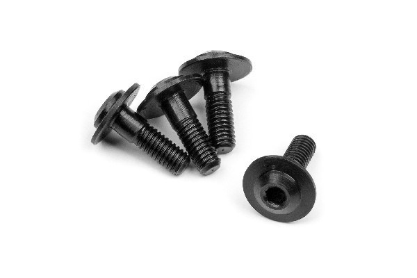 Motorskrue M3X9Mm (4 stk.) i gruppen LEKER, BARN OG BABY / Radiostyrt / Reservedeler & Ekstra tilbehør / HPI / Skruer/Fester / Skruer hos TP E-commerce Nordic AB (A02665)