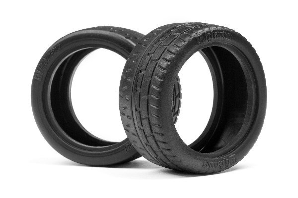 Hpi Wide Radial Grip Tire 31Mm (2Pcs) i gruppen LEKER, BARN OG BABY / Radiostyrt / Reservedeler & Ekstra tilbehør / HPI / Dekk / Onroad hos TP E-commerce Nordic AB (A02734)