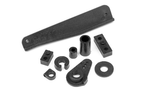 Gass Servo Saver/Spacer Mount Set i gruppen LEKER, BARN OG BABY / Radiostyrt / Reservedeler & Ekstra tilbehør / HPI / Reservedeler & Tuning / Støtdempere hos TP E-commerce Nordic AB (A02740)