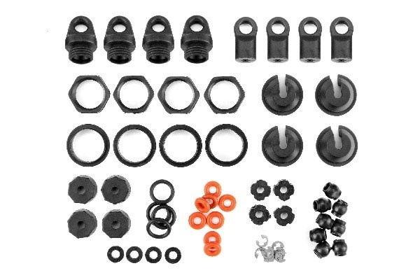 Shock Parts Set (4 Shocks) i gruppen LEKER, BARN OG BABY / Radiostyrt / Reservedeler & Ekstra tilbehør / HPI / Reservedeler & Tuning / Støtdempere hos TP E-commerce Nordic AB (A02795)