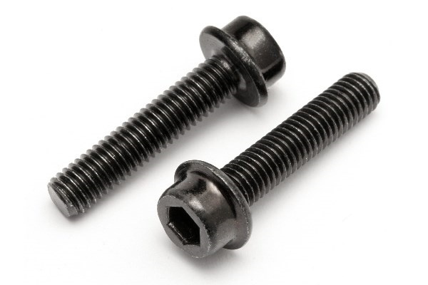 Flanged Cap Head Screw M5X22Mm (2Pcs) i gruppen LEKER, BARN OG BABY / Radiostyrt / Reservedeler & Ekstra tilbehør / HPI / Motorer / Bensinmotorer Reservedeler hos TP E-commerce Nordic AB (A02944)