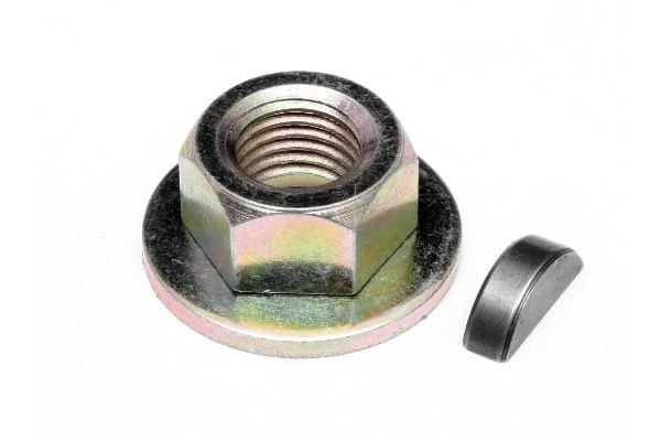 Flywheel Lock Nut M7 And Key Set i gruppen LEKER, BARN OG BABY / Radiostyrt / Reservedeler & Ekstra tilbehør / HPI / Motorer / Bensinmotorer Reservedeler hos TP E-commerce Nordic AB (A02950)