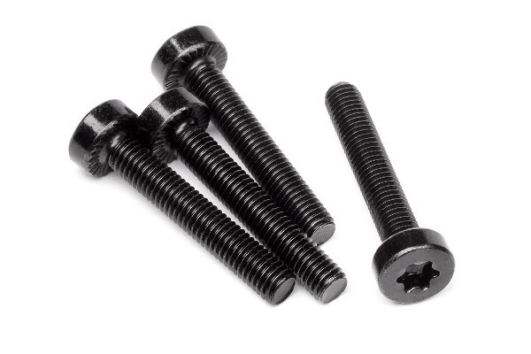 Torx-skrue med bredt hettehode M5X30Mm (4 stk.) i gruppen LEKER, BARN OG BABY / Radiostyrt / Reservedeler & Ekstra tilbehør / HPI / Motorer / Bensinmotorer Reservedeler hos TP E-commerce Nordic AB (A02956)