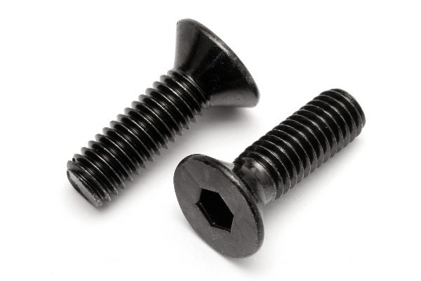 Flat Head Screw M6X16Mm (2Pcs) i gruppen LEKER, BARN OG BABY / Radiostyrt / Reservedeler & Ekstra tilbehør / HPI / Motorer / Bensinmotorer Reservedeler hos TP E-commerce Nordic AB (A02961)