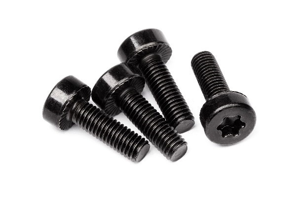 Torx-skrue med bredt hettehode M5X16Mm (4 stk.) i gruppen LEKER, BARN OG BABY / Radiostyrt / Reservedeler & Ekstra tilbehør / HPI / Motorer / Bensinmotorer Reservedeler hos TP E-commerce Nordic AB (A02972)