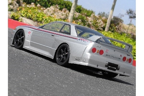Nissan Skyline R32 Gt-R karosseri (200Mm/Wb255Mm) i gruppen LEKER, BARN OG BABY / Radiostyrt / Reservedeler & Ekstra tilbehør / HPI / Karosseri & Tilbehør / Onroad Karosseri (Gjennomsiktig) hos TP E-commerce Nordic AB (A03007)