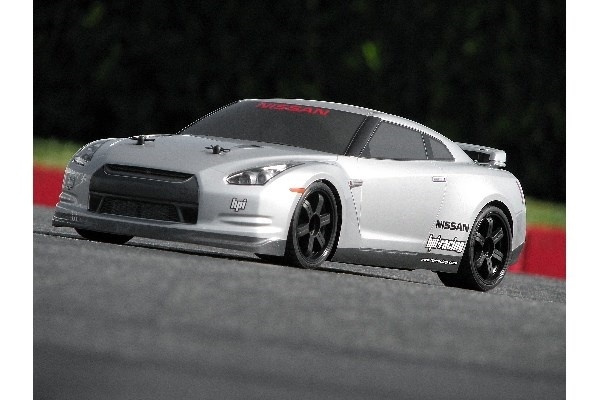 Nissan Gt-R (R35) Karosseri (200Mm) i gruppen LEKER, BARN OG BABY / Radiostyrt / Reservedeler & Ekstra tilbehør / HPI / Karosseri & Tilbehør / Onroad Karosseri (Gjennomsiktig) hos TP E-commerce Nordic AB (A03016)