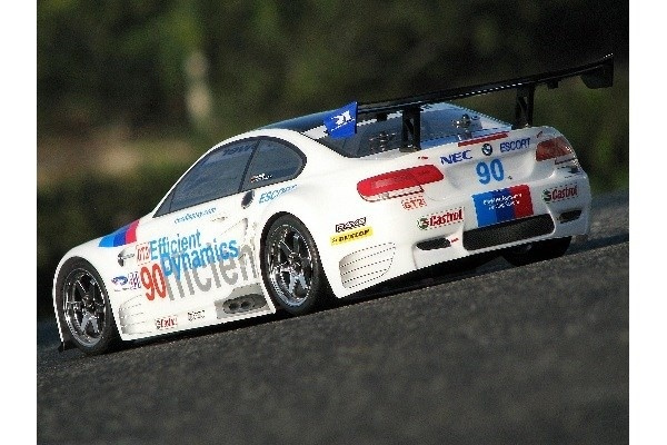 BMW M3 GT2 (E92) Karosseri (200mm) i gruppen LEKER, BARN OG BABY / Radiostyrt / Reservedeler & Ekstra tilbehør / HPI / Karosseri & Tilbehør / Onroad Karosseri (Gjennomsiktig) hos TP E-commerce Nordic AB (A03023)