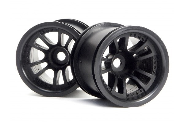 Split 5 Truck Wheel (Black/2Pcs) i gruppen LEKER, BARN OG BABY / Radiostyrt / Reservedeler & Ekstra tilbehør / HPI / Felger / Offroad hos TP E-commerce Nordic AB (A03031)