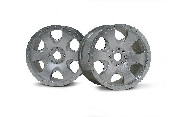 Warlock Wheel Matt Chrome(83X56Mm/2Pcs) i gruppen LEKER, BARN OG BABY / Radiostyrt / Reservedeler & Ekstra tilbehør / HPI / Felger / Offroad hos TP E-commerce Nordic AB (A03050)