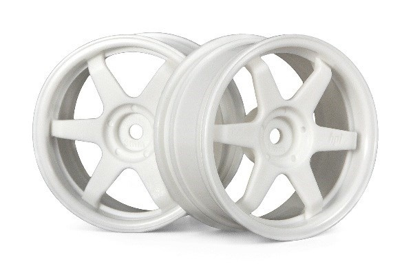 Te37 hjul 26Mm hvit (3Mm offset) i gruppen LEKER, BARN OG BABY / Radiostyrt / Reservedeler & Ekstra tilbehør / HPI / Felger / Onroad hos TP E-commerce Nordic AB (A03140)