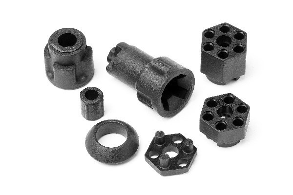 Wheel Axle Parts i gruppen LEKER, BARN OG BABY / Radiostyrt / Reservedeler & Ekstra tilbehør / HPI / Reservedeler & Tuning / Drivlinje hos TP E-commerce Nordic AB (A03144)