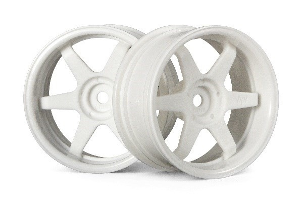 Te37 hjul 26Mm hvit (6Mm offset) i gruppen LEKER, BARN OG BABY / Radiostyrt / Reservedeler & Ekstra tilbehør / HPI / Felger / Onroad hos TP E-commerce Nordic AB (A03153)
