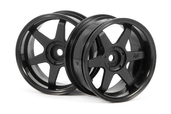 Te37 hjul 26Mm svart (6Mm offset) i gruppen LEKER, BARN OG BABY / Radiostyrt / Reservedeler & Ekstra tilbehør / HPI / Felger / Onroad hos TP E-commerce Nordic AB (A03154)
