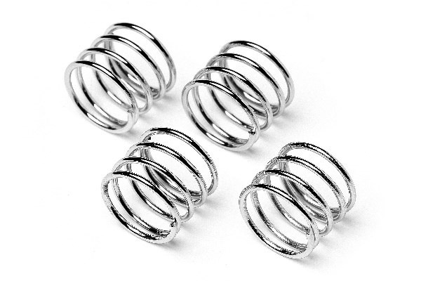 Fjær 10X10X0,9Mm 4,5 spoler (4 stk.) i gruppen LEKER, BARN OG BABY / Radiostyrt / Reservedeler & Ekstra tilbehør / HPI / Reservedeler & Tuning / Dempere hos TP E-commerce Nordic AB (A03156)