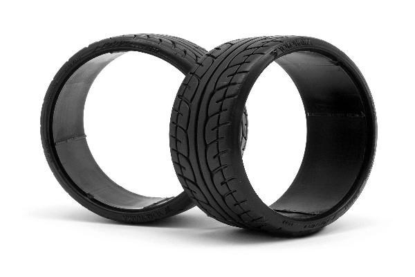 Lp32 T-Drift Tire Yokohama Advan Neova Ad07 (2Pcs) i gruppen LEKER, BARN OG BABY / Radiostyrt / Reservedeler & Ekstra tilbehør / HPI / Dekk / Onroad hos TP E-commerce Nordic AB (A03171)