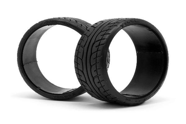 Lp35 T-Drift Tire Yokohama Advan Neova Ad07 (2Pcs) i gruppen LEKER, BARN OG BABY / Radiostyrt / Reservedeler & Ekstra tilbehør / HPI / Dekk / Onroad hos TP E-commerce Nordic AB (A03172)