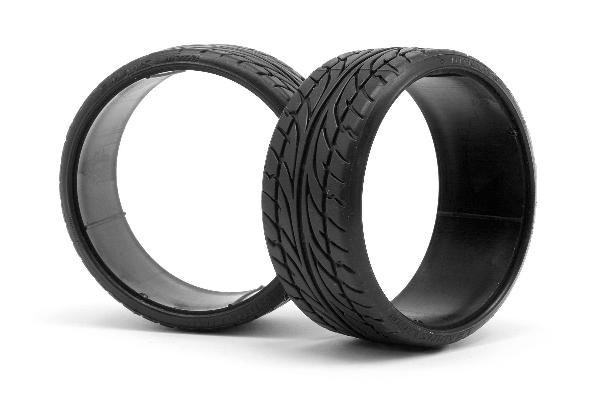 Lp29 T-Drift Tire Dunlop Le Mans Lm703 (2Pcs) i gruppen LEKER, BARN OG BABY / Radiostyrt / Reservedeler & Ekstra tilbehør / HPI / Dekk / Onroad hos TP E-commerce Nordic AB (A03173)