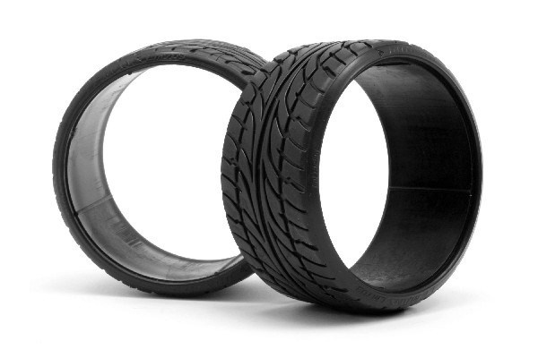 Lp32 T-Drift dekk Dunlop Le Mans Lm703 (2 stk.) i gruppen LEKER, BARN OG BABY / Radiostyrt / Reservedeler & Ekstra tilbehør / HPI / Dekk / Onroad hos TP E-commerce Nordic AB (A03174)