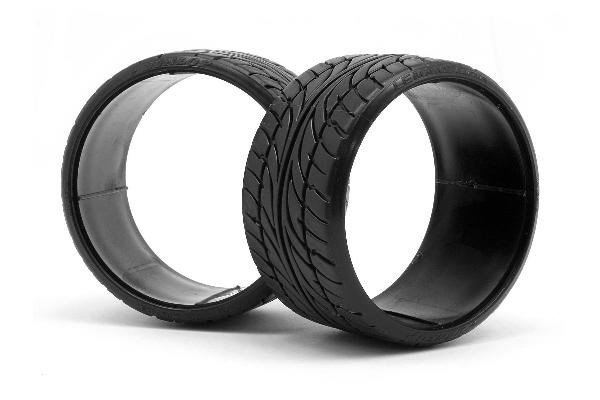 Lp35 T-Drift Tire Dunlop Le Mans Lm703 (2Pcs) i gruppen LEKER, BARN OG BABY / Radiostyrt / Reservedeler & Ekstra tilbehør / HPI / Dekk / Onroad hos TP E-commerce Nordic AB (A03175)