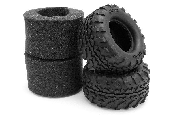 Gt2 Tyres S Compound (160X86Mm/2Pcs) i gruppen LEKER, BARN OG BABY / Radiostyrt / Reservedeler & Ekstra tilbehør / HPI / Dekk / Offroad hos TP E-commerce Nordic AB (A03180)