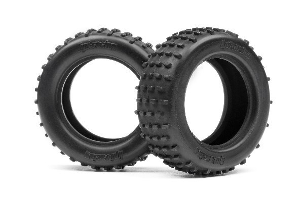 B-Block-dekk foran (2 stk.) i gruppen LEKER, BARN OG BABY / Radiostyrt / Reservedeler & Ekstra tilbehør / HPI / Dekk / Offroad hos TP E-commerce Nordic AB (A03184)