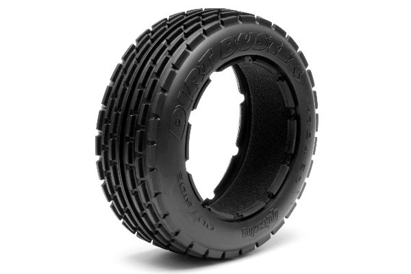 Dirt Buster Rib Tyre M Compound (170X60Mm/2Pcs) i gruppen LEKER, BARN OG BABY / Radiostyrt / Reservedeler & Ekstra tilbehør / HPI / Dekk / Offroad hos TP E-commerce Nordic AB (A03217)