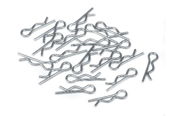 Kroppsstift (6Mm/sølv/mellomstor/20stk) i gruppen LEKER, BARN OG BABY / Radiostyrt / Reservedeler & Ekstra tilbehør / HPI / Skruer/Fester / Karosseriklips hos TP E-commerce Nordic AB (A03238)