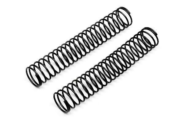 Shock Spring 14X90X1.1Mm 23Coils (Black/2Pcs) i gruppen LEKER, BARN OG BABY / Radiostyrt / Reservedeler & Ekstra tilbehør / HPI / Reservedeler & Tuning / Dempere hos TP E-commerce Nordic AB (A03250)