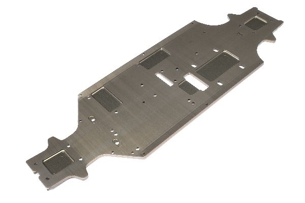 Hovedchassis (4Mm/hard anodisert) i gruppen LEKER, BARN OG BABY / Radiostyrt / Reservedeler & Ekstra tilbehør / HPI / Reservedeler & Tuning / Chassideler hos TP E-commerce Nordic AB (A03272)