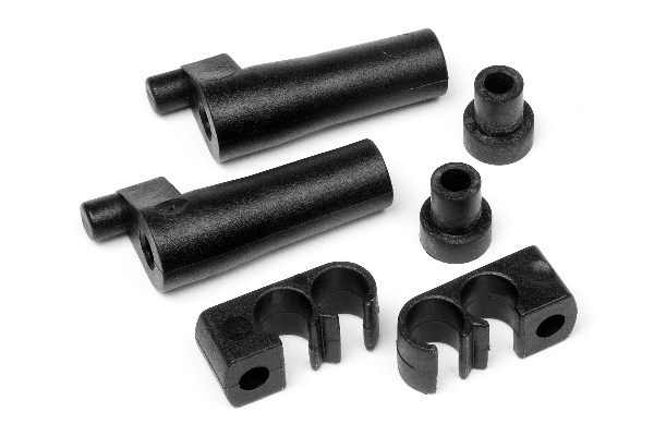 Fuel Tank Stand-Off And Fuel Line Clips Set i gruppen LEKER, BARN OG BABY / Radiostyrt / Reservedeler & Ekstra tilbehør / HPI / Reservedeler & Tuning / Chassideler hos TP E-commerce Nordic AB (A03277)