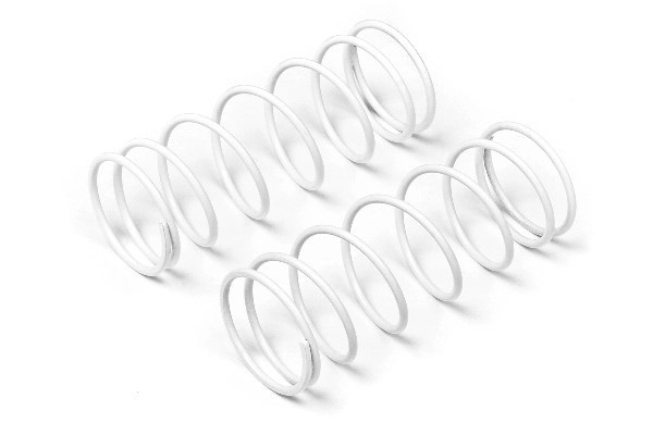 Big Bore Shock Spring (White/60Mm/81Gf/2Pcs) i gruppen LEKER, BARN OG BABY / Radiostyrt / Reservedeler & Ekstra tilbehør / HPI / Reservedeler & Tuning / Dempere hos TP E-commerce Nordic AB (A03319)