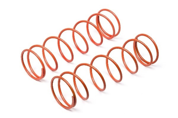 Stor Bore støtfjær (oransje/76Mm/74Gf/2stk) i gruppen LEKER, BARN OG BABY / Radiostyrt / Reservedeler & Ekstra tilbehør / HPI / Reservedeler & Tuning / Dempere hos TP E-commerce Nordic AB (A03328)