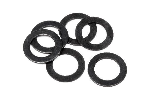 Skive 5X8X0,5Mm (6 stk) i gruppen LEKER, BARN OG BABY / Radiostyrt / Reservedeler & Ekstra tilbehør / HPI / Skruer/Fester / Skiver hos TP E-commerce Nordic AB (A03331)